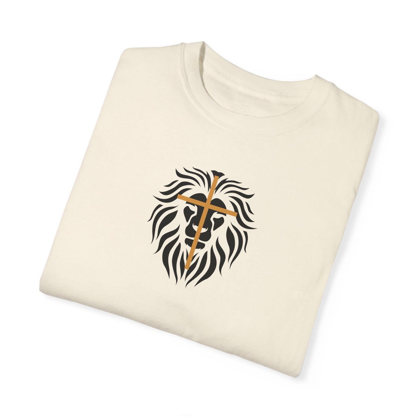 Unisex Oversized Lion Cross Tee