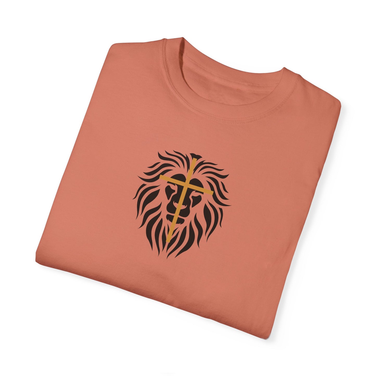 Unisex Oversized Lion Cross Tee