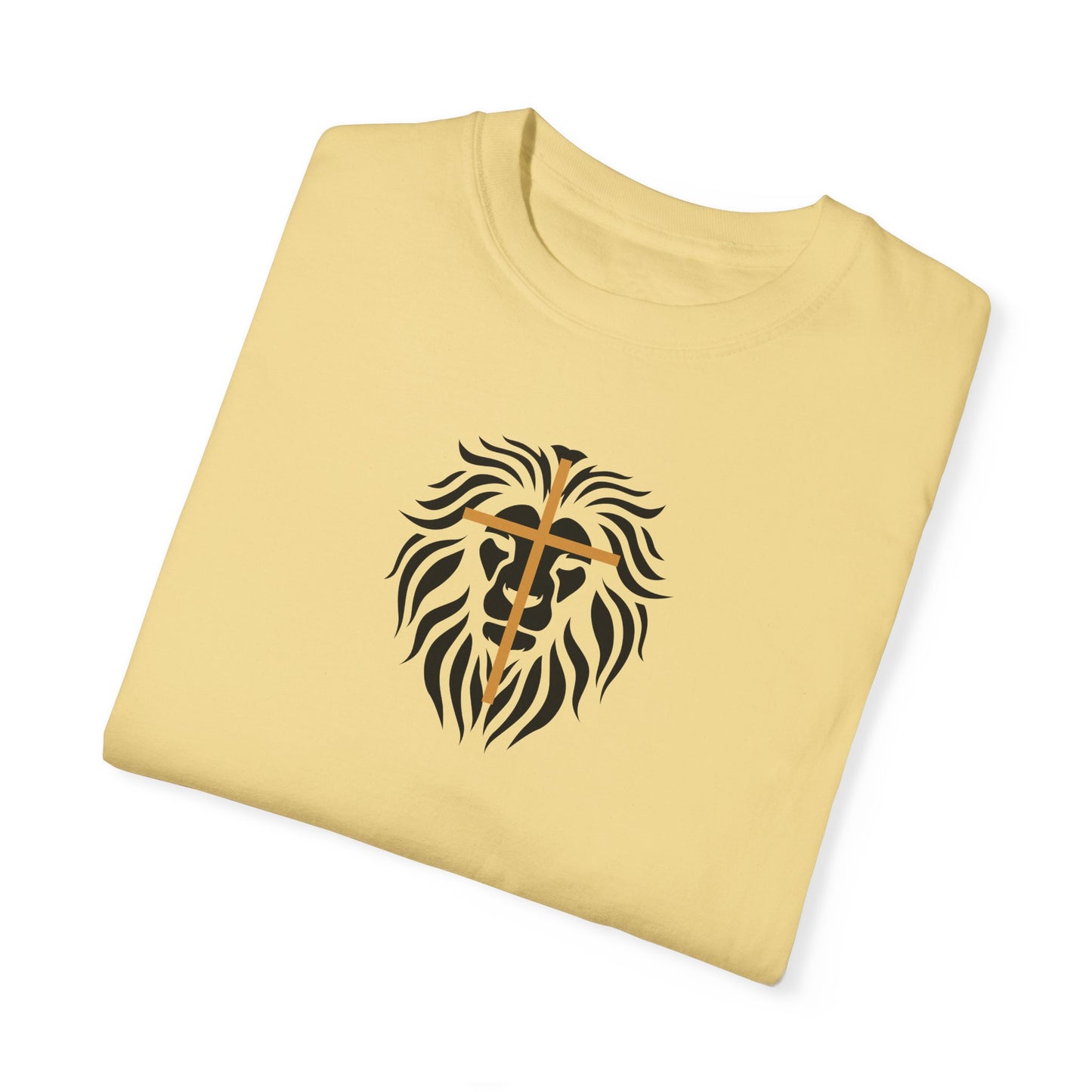 Unisex Oversized Lion Cross Tee