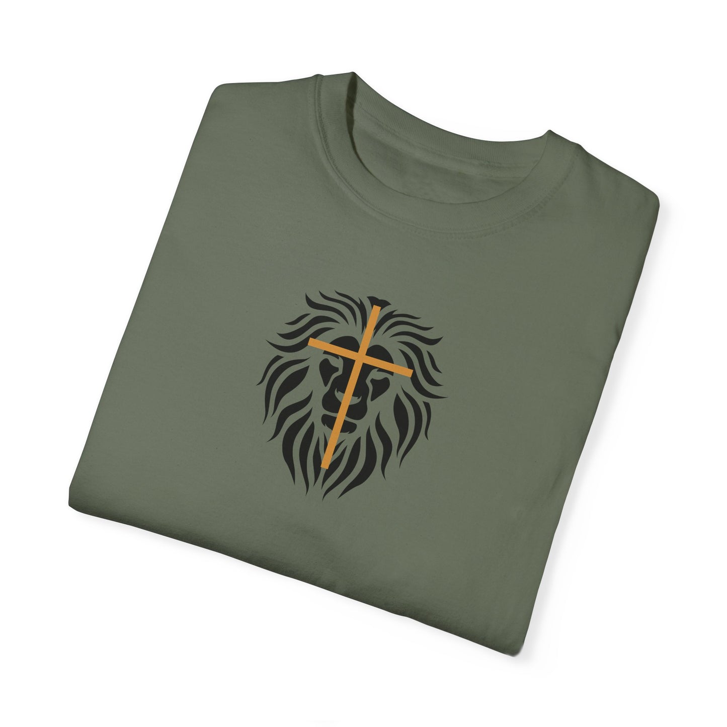 Unisex Oversized Lion Cross Tee