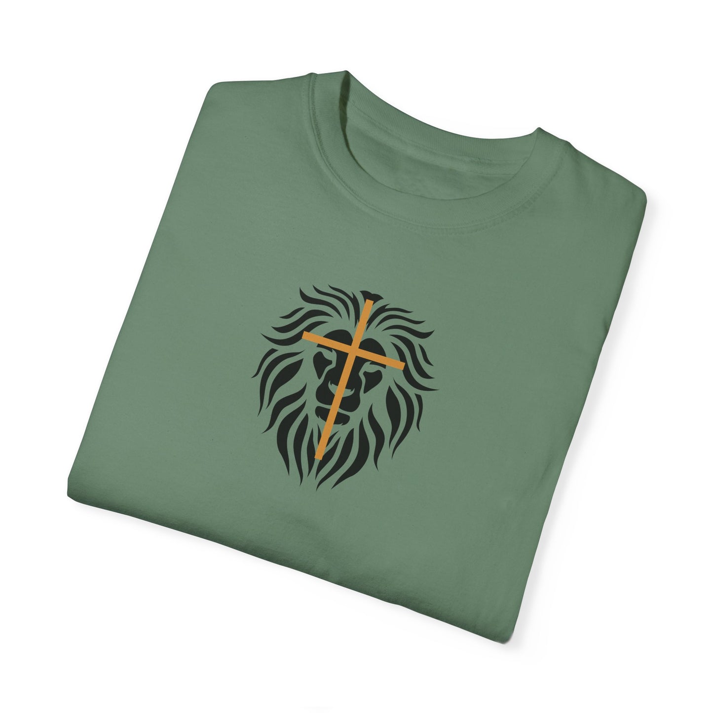 Unisex Oversized Lion Cross Tee