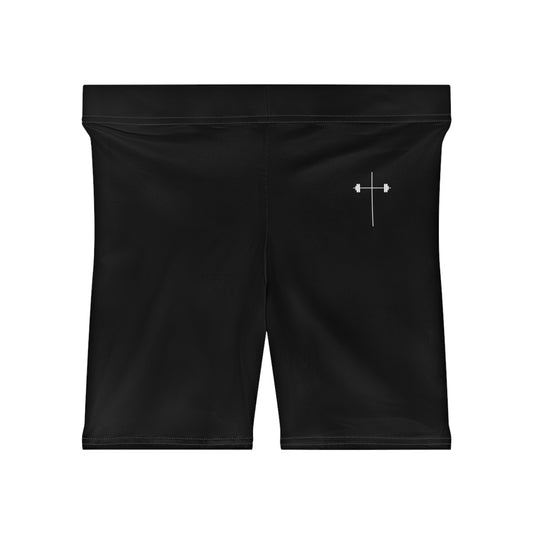 Barbell Cross Workout Shorts